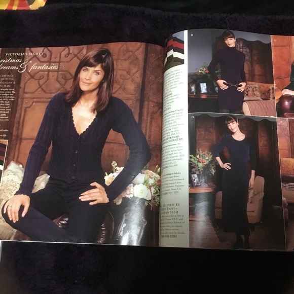 Victoria Secret 1996 Christmas Claudia Schiffer Cover Million Dollar Miracle Bra - Picture 8 of 16